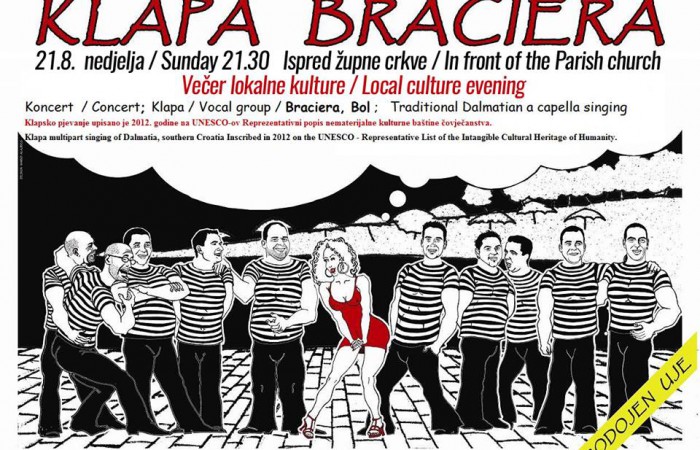 Concert klapa Braciera