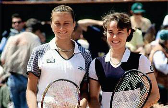 Egzibicijski meč Hingis - Majoli