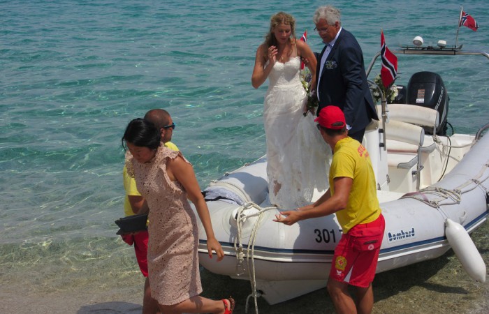 Wedding at Zlatni rat