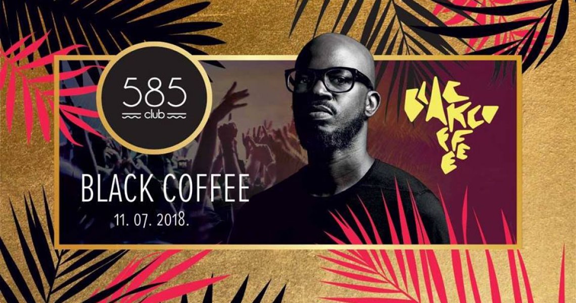DJ Black Coffee at 585 club