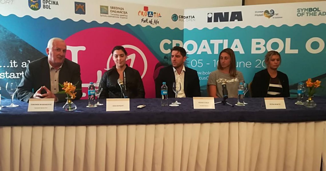 Konferencija za novinare povodom WTA Croatia Bol Open