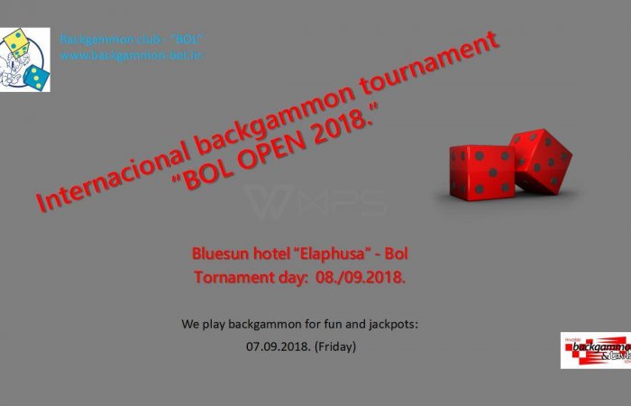Backgammon Bol Open 2018