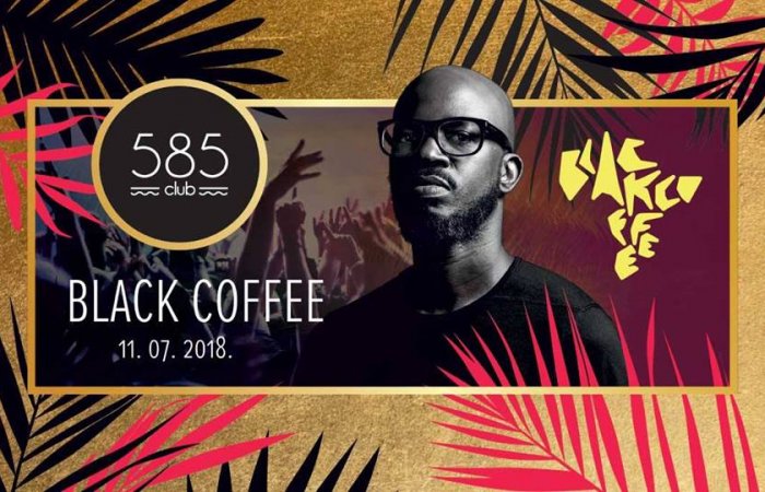 DJ Black Coffee at 585 club