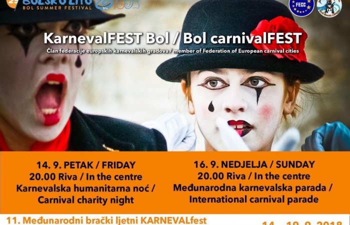 11. Međunarodni Brački Ljetni Karneval