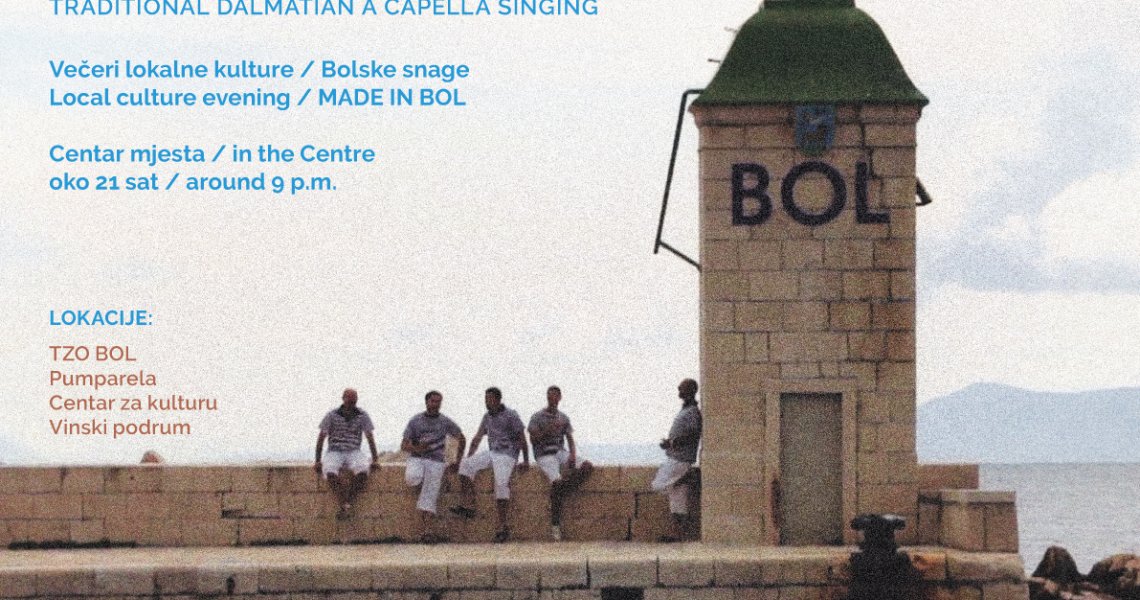 Traditional dalmatian a capella singing - 28.07.