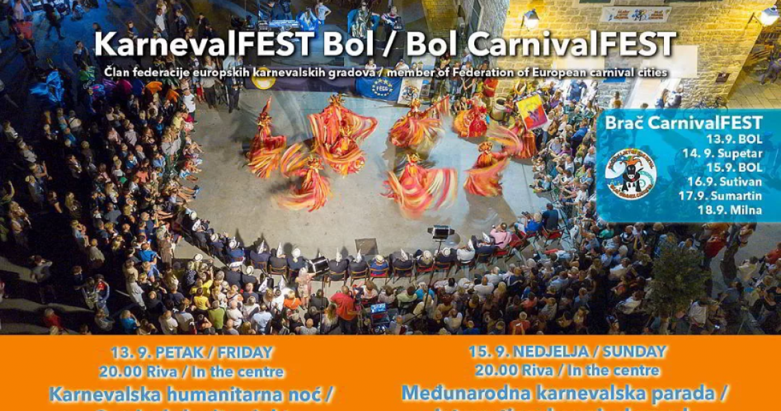 12th International Brač Summer CarnivalFEST