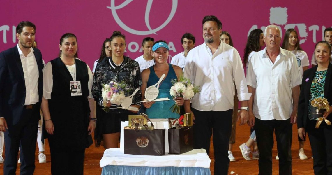 Tamara Zidanšek defended last year’s title and conquered WTA Croatia Bol Open 2019!