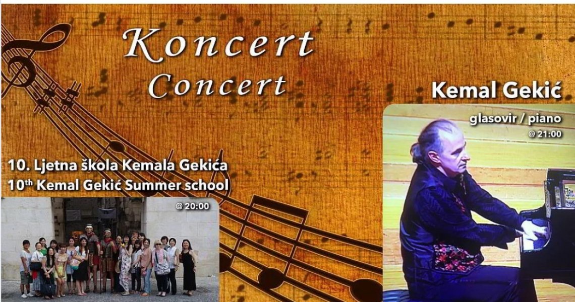 Classical concert series - Kemal Gekić