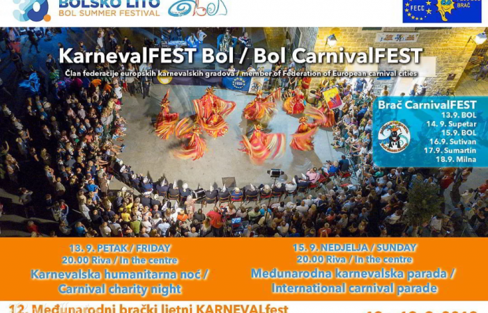 12. Međunarodni brački ljetni KARNEVALfest