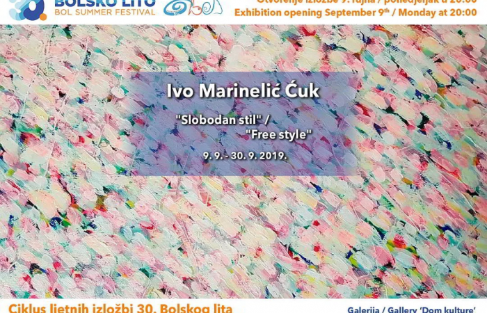 Exhibition opening by Ivo Marinelić Ćuk