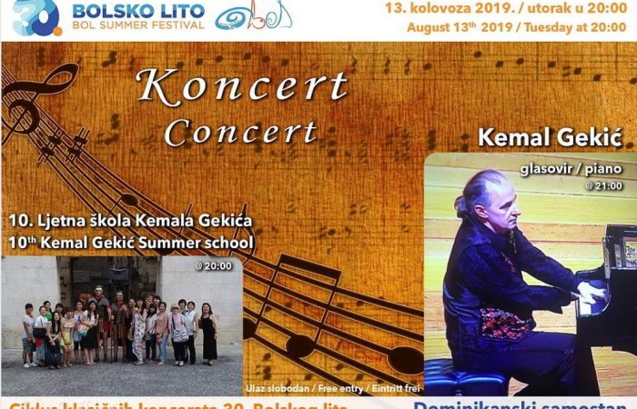 Classical concert series - Kemal Gekić