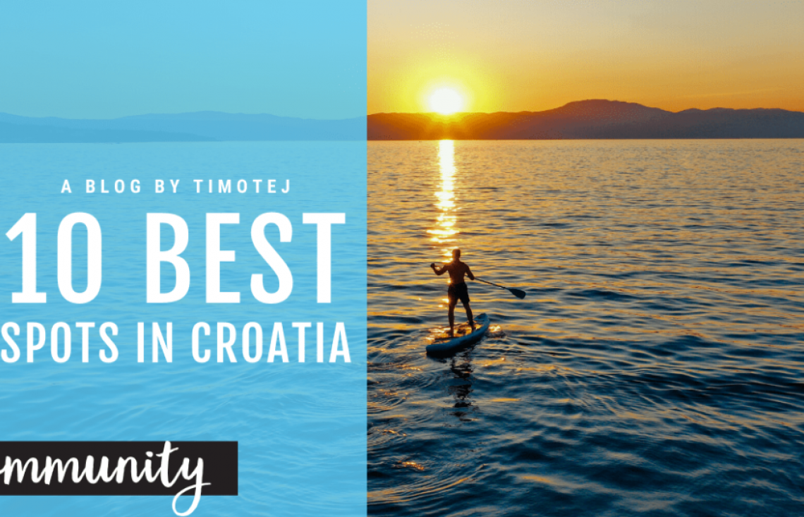 10 of the Best Paddleboarding Spots Around Croatia