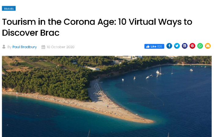 Tourism in the Corona Age: 10 Virtual Ways to Discover Brac