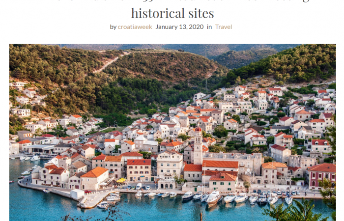 Via Brattia featured in CroatiaWeek magazine