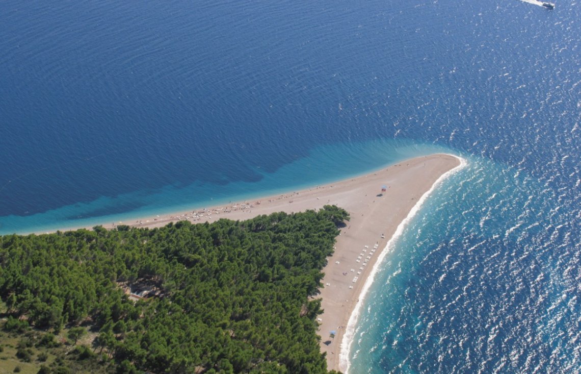 Zlatni rat is one of the most searched locations on Google Street View