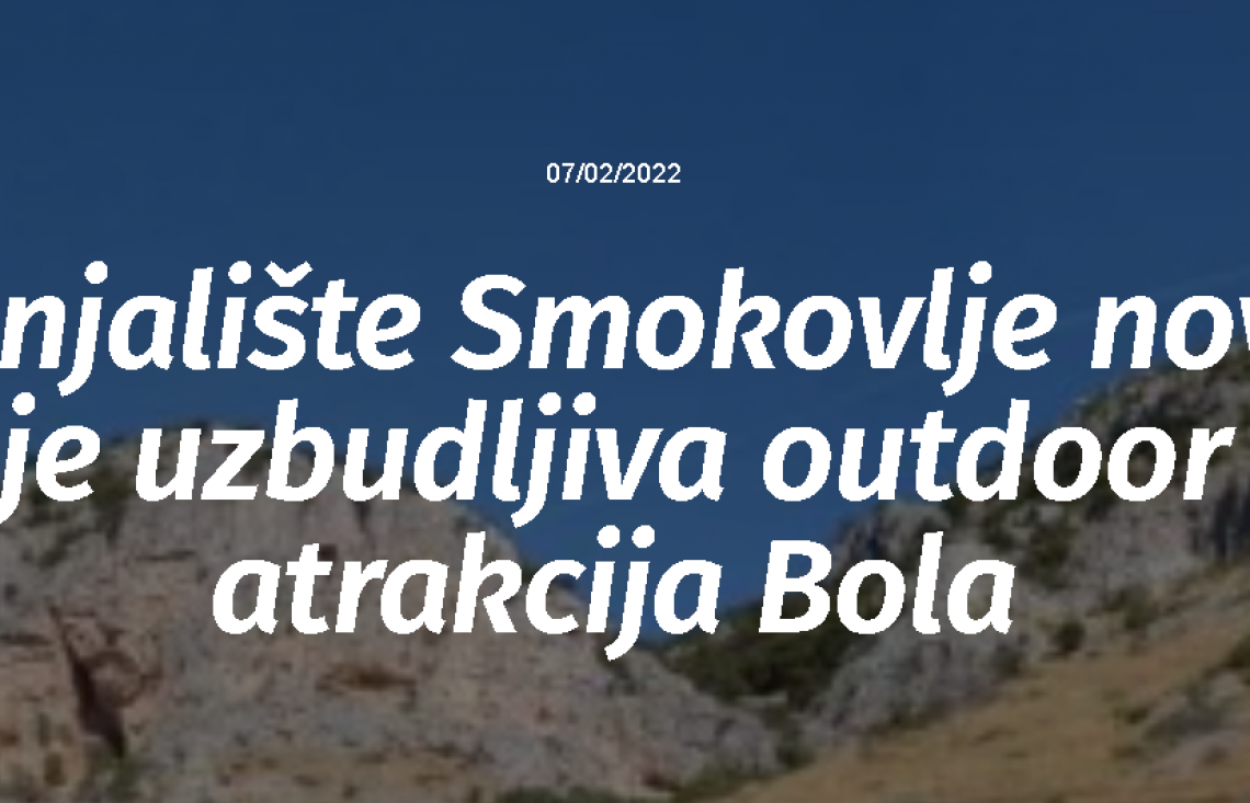 Penjalište Smokovlje nova je uzbudljiva outdoor atrakcija Bola